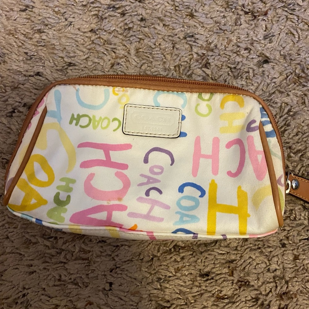 Coach Makeup Bag